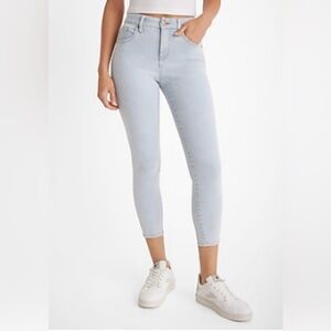Express Women's Soft Blue Ankle Jeans